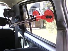 吸盤で車載カメラステー♪
