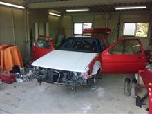 紙やすり洗車