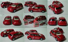 九州では、こんなＴＡＸＩ見かけました・・・日産リーフ・・・トミカ