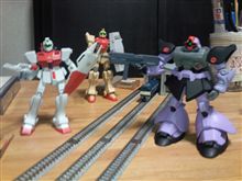 ガンプラ３体