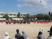 秋晴れの運動会♪