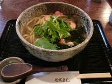 9月某日三河の素敵なうどん屋さん