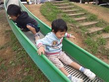 朝から公園♪