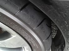 タイヤの減り具合♪