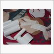 寝る前にカット終了！