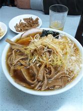 武蔵境「丸幸」のネギメンマチャーシュー麺