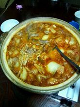 (;^_^A汗だくで夕飯♪