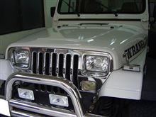 今日はちょっと大変なお車Jeep！