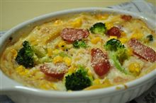パスタグラタン