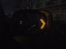 ウインカーLED付ミラー装着♪