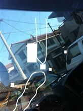 フロントガラス割れかけやがな。。。＾＾；
