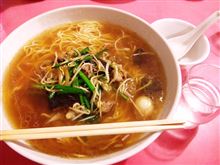 ラーメン食べ歩き第１１２弾～（＾￢＾）～♪　まるいちのジャンボラーメン！！