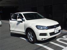 VW トアレグハイブリッド 試乗