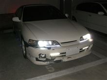LEDアイラインを引いてみた。