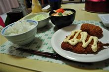 アジフライ＆味噌汁