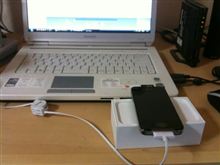iPhone4Sを同期中( &#180; ▽ ` )ﾉ
