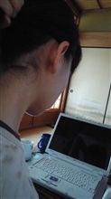 髪、若干生乾きf^_^;