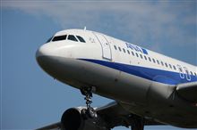 伊丹空港滑走路南端にて　－◎◎ー