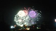 花火を見に行ってきました