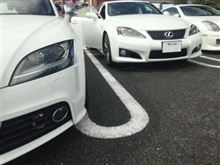 念願のLEXUS IS-F試乗。
