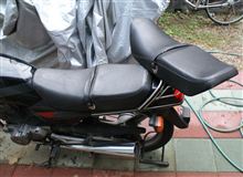 ＣＢ125Ｔの交換用シート到着