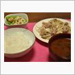 もやしと豚肉のポン酢炒め♪