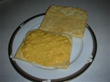 今日のおやつ.７０.巨大カスタードパイ