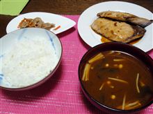 ぶりの照り焼き！