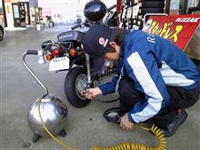 モンキー君、緊急入院