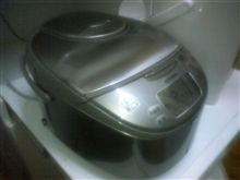 炊飯器更新。