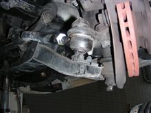 車高調 取付け (まだ途中)