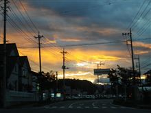 １０月の月末、黄昏の頃に。。。。！？