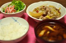 白菜と豚肉の煮物♪
