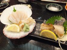 ホタテとホッキ