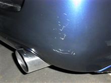 リアバンパーが・・・(T_T)