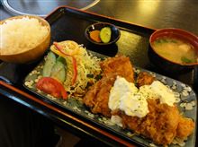 17:10 道の駅高千穂　鳥南蛮定食