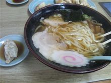 晩飯は佐野ラーメン♪ 