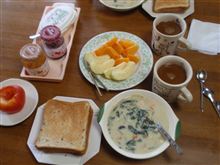 ＾～＾*//　モンチの朝＆昼メニュー・・・♪
