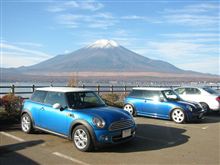 晴天の山中湖へ