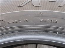 ロシア製スタッドレスタイヤ、準備中。 ロシア製スタッドレスタイヤ、準備中。