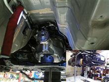 ☆　ＣＲＵＩＳＥ Ｒ３５デモカー フラホイールハウジング交換中　☆