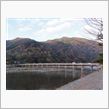 京都嵐山方面のお山の紅葉11/26 