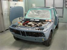 【お色直し】　BMW2002tii　の全塗装