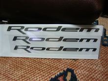 NEW　ロデムステッカー&amp;　２８号認定頂きました。