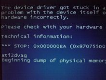 ati2dvagでブルースクリーンが頻発