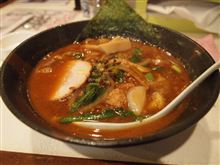 すき焼き風ラーメン。