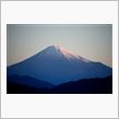 今朝の富士山