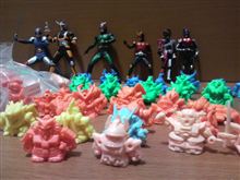 仮面ライダーとSDガンダム