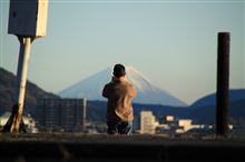 富士山を撮る人
