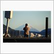 富士山を撮る人